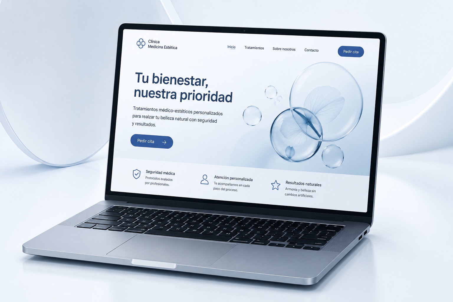 Diseño web para clínicas médicas